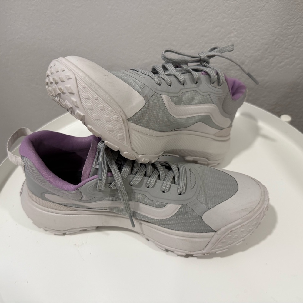 Vans MTE Crosspath Gray and Purple Sneakers